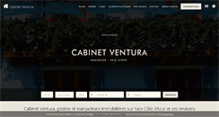 Desktop Screenshot of cabinetventura.com